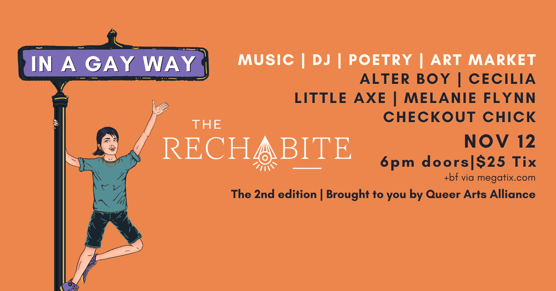 In A Gay Way 2 at The Rechabite, 12 November